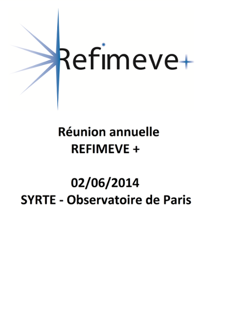 02/06/2014 Annual meeting REFIMEVE+